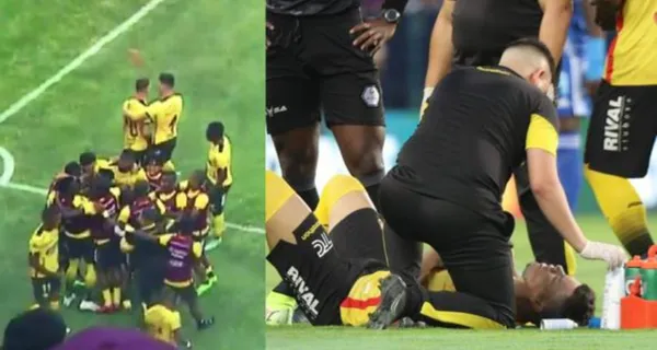 Carlos Rodríguez recibió un impacto con objeto contundente y así salió del estadio Capwell