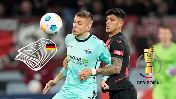 Central ecuatoriano jugó 46 minutos en la clasificación del Bayer Leverkusen por Copa Alemana.