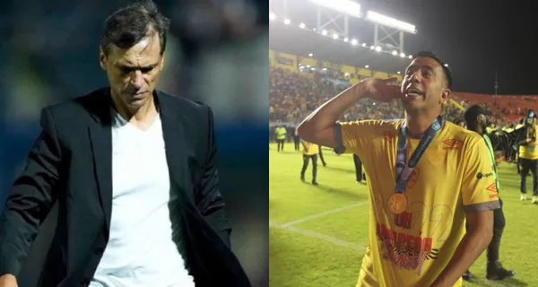 César Farías reveló lo que hizo en el camerino de Aucas, mientras Fabián Bustos deja que lo controlen