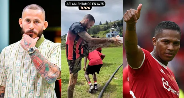 Chito Vera fue invitado a jugar en el Tumbaco Antonio Valencia AV25 y quiso demostrar que tal le va con el balón