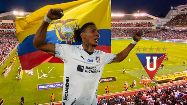 Choclo Quintero y su muestra de patriotismo en la final de la Recopa