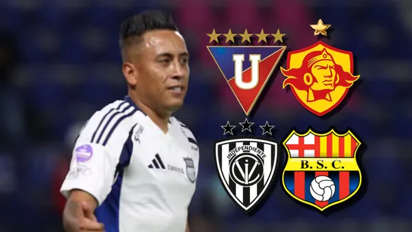 Christian Cueva-Emelec / Foto: El Universo