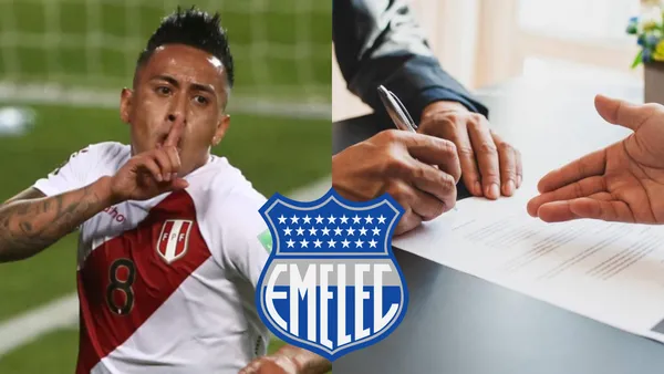 Christian Cueva-Emelec / Foto: Olé