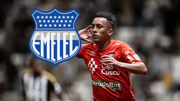 Christian Cueva-Emelec / Foto: Olé