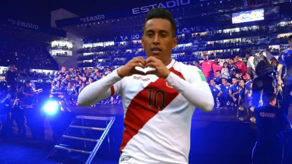 Christian Cueva jugador de Emelec