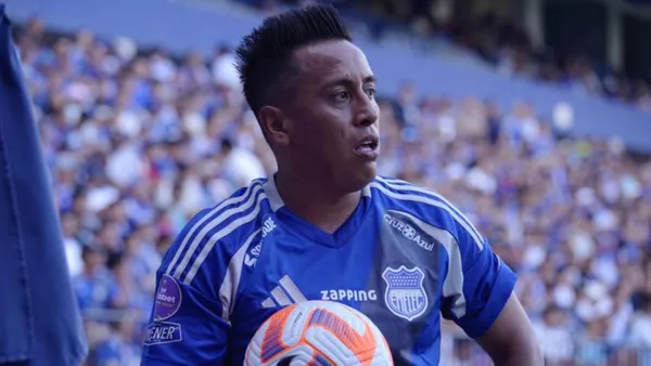 Christian Cueva jugador de Emelec