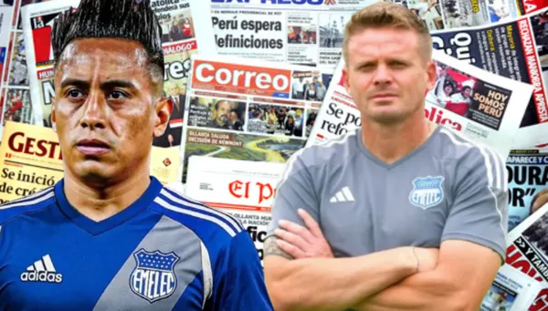 Christian Cueva jugador de Emelec