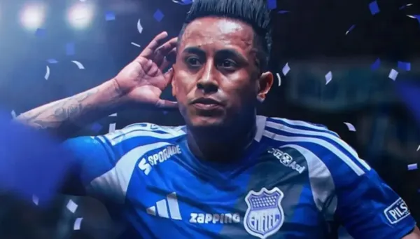 Christian Cueva jugador de Emelec