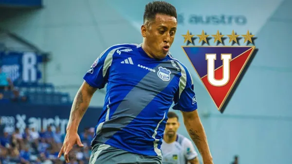 Christian Cueva-Liga de Quito / Foto: API