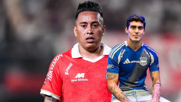 Christian Cueva y Alfonso Barco