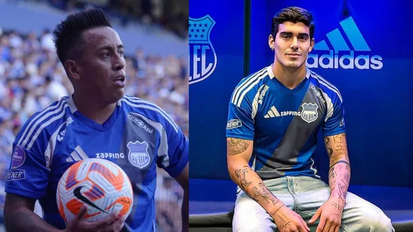 Christian Cueva y Alfonso Barco