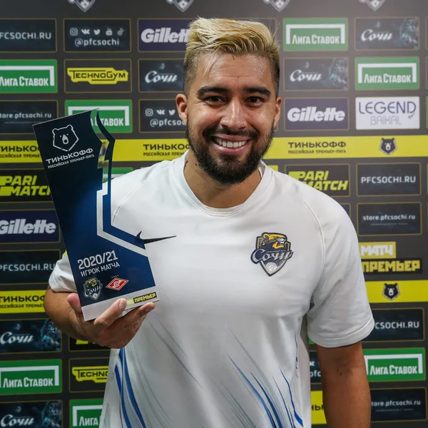 Christian Noboa fue elegido en el once ideal de la Premier League Rusa y su valor en el mercado se disparó