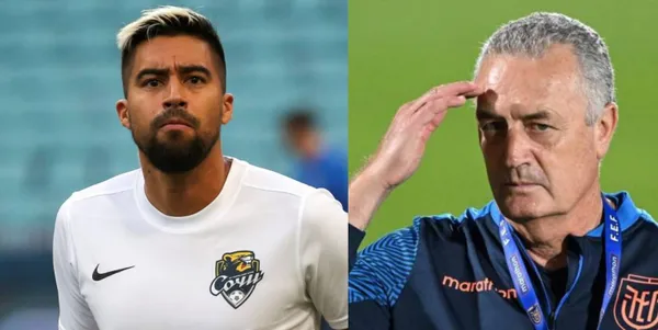 Christian Noboa quedó fuera del Mundial, pero le dejó un mensaje para sus compañeros y Alfaro