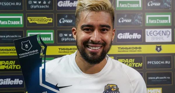 Christian Noboa recibió un reconocimiento importante por parte de los hinchas de Sochi. Fue el mejor de su equipo en el 2021