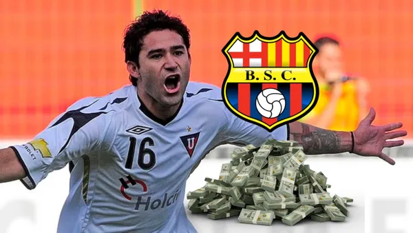 Claudio Bieler-Barcelona SC / Foto: Olé