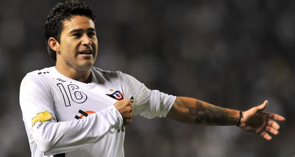 Claudio Bieler es uno de los jugadores históricos de Liga de Quito y ahora juega en Atlético Rafaela