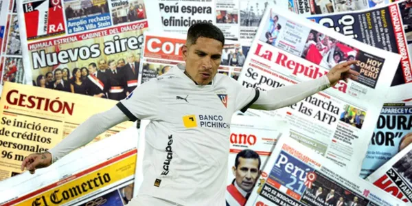 CONMEBOL eligió a Paolo Guerrero como la cara de LDU y así reaccionaron en Perú