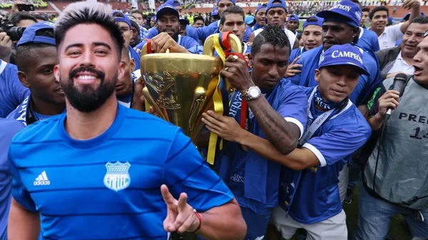 Cristhian Noboa y Emelec campeón