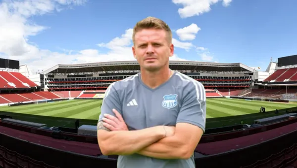 Cristian Nasuti entrenador de Emelec