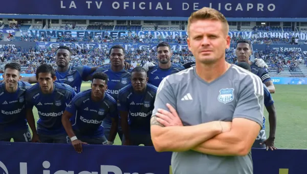 Cristian Nasuti y Emelec