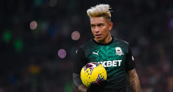 Cristian Ramírez la está rompiendo en Krasnodar de Rusia donde no para de dar asistencias, sumó una más en esta semana