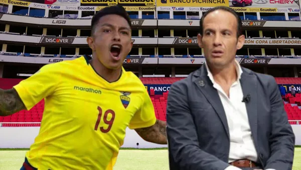 Cristian Ramírez y Francisco Egas (Foto tomada de: Liga de Quito/La Tri/FEF)