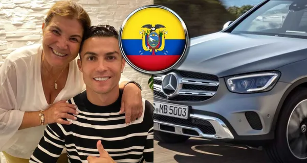 Cristiano Ronaldo no ha escatimado en gastos para regalar lujos a su madre, y un ecuatoriano tiene el mismo carro que le dio en su cumpleaños