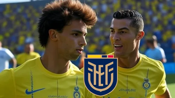 Cristiano Ronaldo-Joao Felix / Foto: Olé