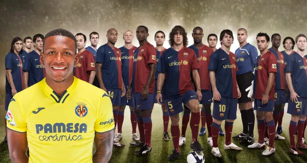 Cuando Pervis jugaba en el Osasuna llamó la atención de un histórico jugador del FC Barcelona