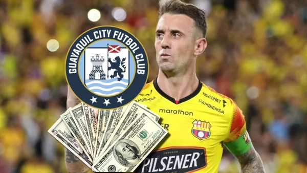 Damián Díaz-Barcelona SC / Foto: API