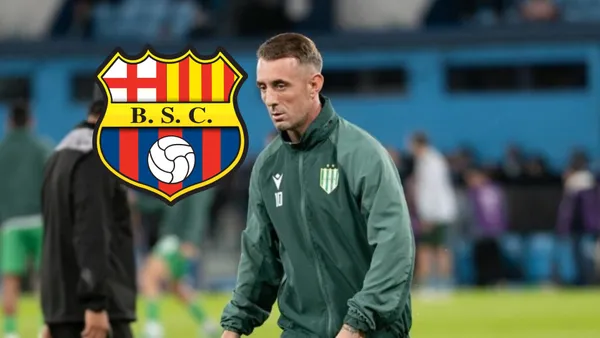 Damián Díaz-Barcelona SC / Foto: Banfield