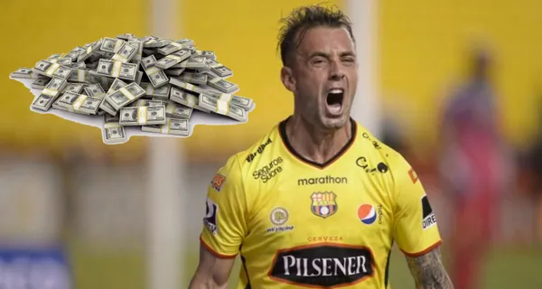 Damián Díaz cobra 50 mil en Barcelona SC, pero así ganará 20 mil en veinte días