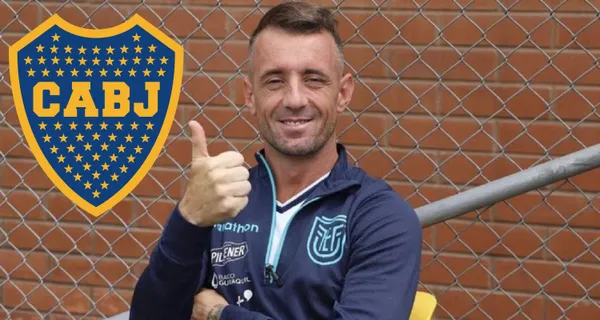 Damián Díaz decidió pasar sus vacaciones en Argentina y aunque fue formado en Boca Juniors, apareció con uno de los íconos que tiene River Plate, su eterno rival