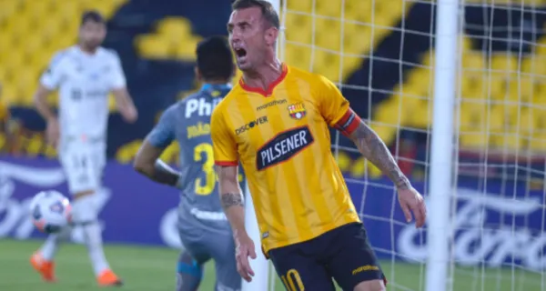 Damián Díaz dejó atrás la eliminación de la Copa Libertadores ante Flamengo y contra Mushuc Runa volvió a ser quien movió los hilos de Barcelona SC mandando un mensaje a sus críticos