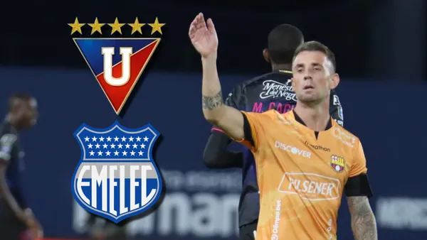 Damián Díaz en Barcelona SC / Foto: API