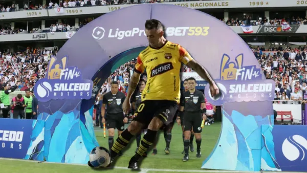 Damián Díaz en Barcelona SC / Foto: API
