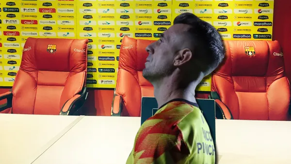 Damián Díaz en Barcelona SC / Foto: API