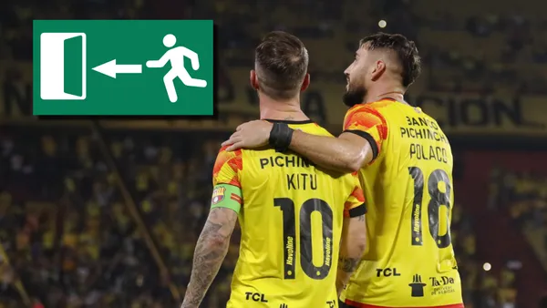 Damián Díaz en Barcelona SC / Foto: API