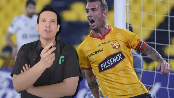 Damián Díaz en Barcelona SC / Foto: API