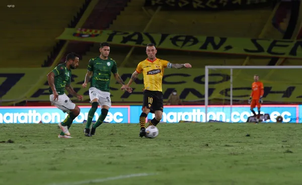 Damián Díaz entró en la lista de los goleadores históricos de Barcelona SC