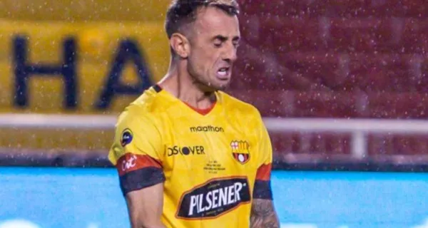 Damián Díaz es la duda que tiene Barcelona SC para el cotejo definitivo ante Vélez, por seguir con vida en la Copa Libertadores