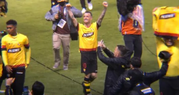 Damián Díaz no estuvo en el cotejo entre Liga de Quito ante Barcelona SC e hizo falta a Jorge Célico