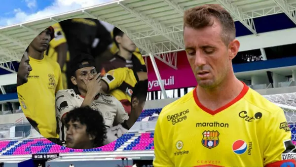 Damián Díaz (Foto tomada de: Banco de Guayaquil/API/Barcelona SC)