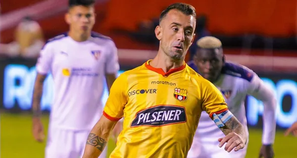 Damián Díaz fue elegido como el mejor jugador del partido, en el cotejo que Barcelona SC le sacó un empate a Boca Juniors en La Bombonera, y no se olvidó de los contrarios