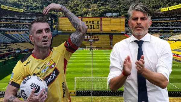 Damián Díaz se mantienen vigente en Barcelona SC y lo demustra