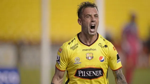 Damián Díaz tuvo un partido brillante en Copa Libertadores