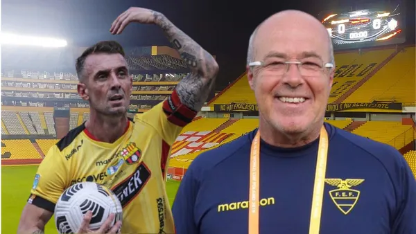 Damián Díaz y Jorge Célico (Foto tomada de: API/La Tri)