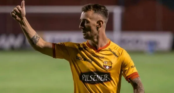 Damián Díaz y lo que hizo ahora que Leonai Souza no sudó la camiseta en Barcelona SC