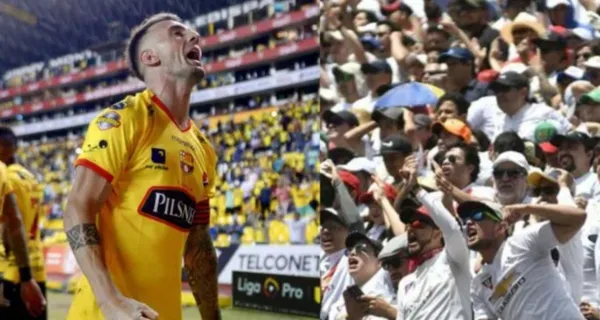 Damián Díaz y su mensaje al finalizar el cotejo de Barcelona SC contra Liga de Quito donde ganaron