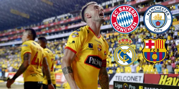 Damián Kitu Díaz anotó un tanto que ahora alucinan en Guayaquil